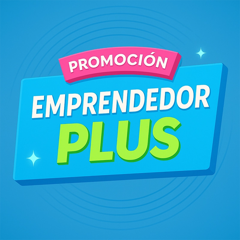 Promo Emprendedor Plus - Detalles, Fresas para todo el año, Redes Sociales y Ventas