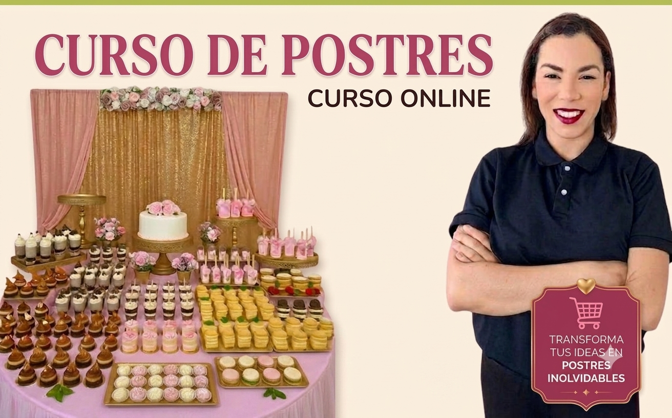 Curso de Postres Tendencia